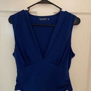 Abercrombie & Fitch Women's Blue Top